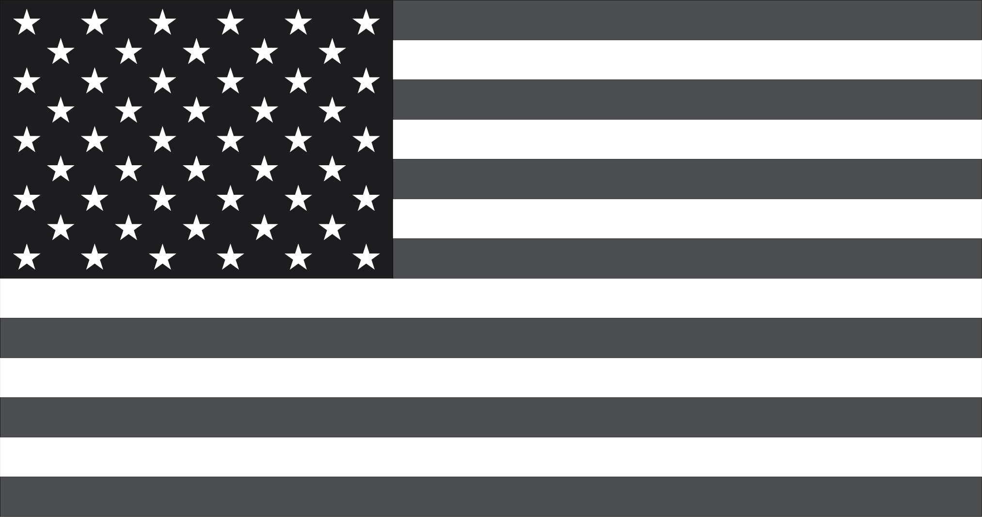 The U.S. flag.